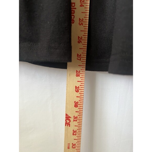 Women’s Summer Black Dress Sleeveless Button Down Casual Swing Mini Dress Size L - Picture 8 of 9